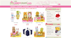Desktop Screenshot of candygram.com